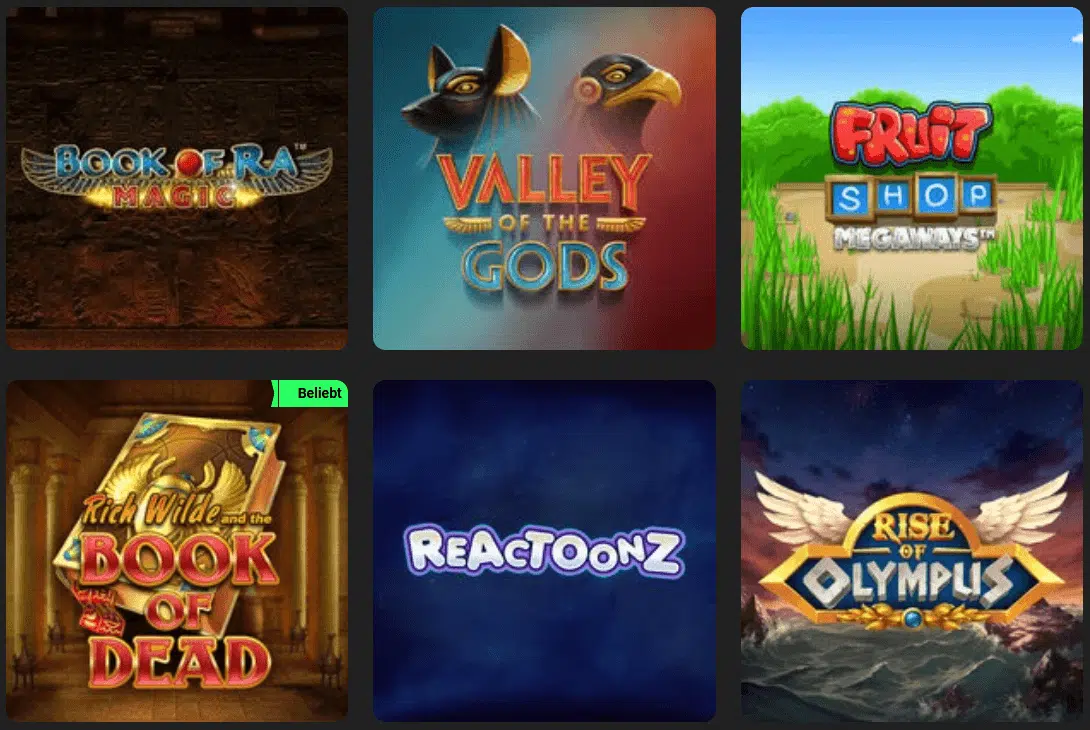 swift spiele auswahl