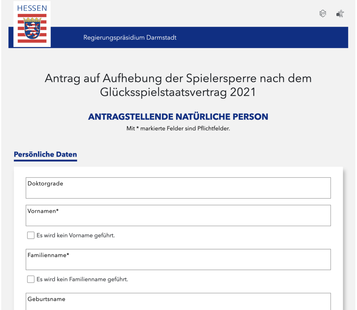 So Spielsperre aufheben