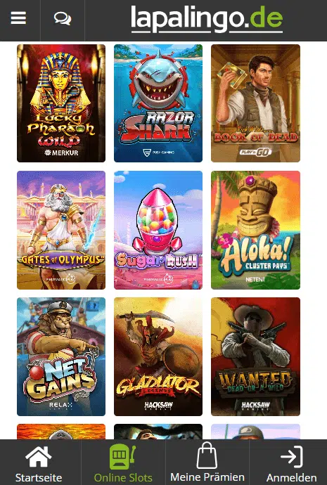lapalingo slots