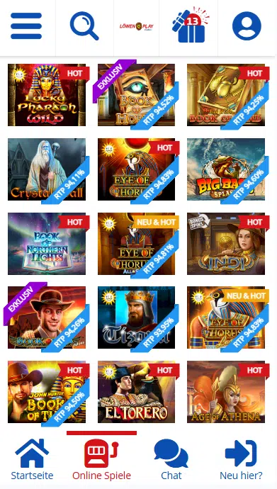 löwen play slots
