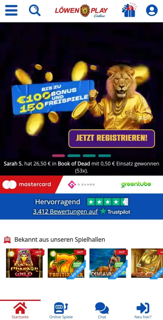 löwen play bonus