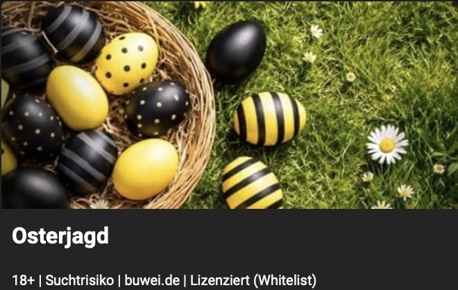 Bwin Osterjagd