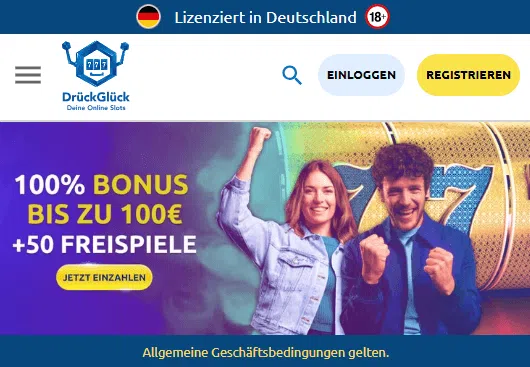 drückglück freispiele