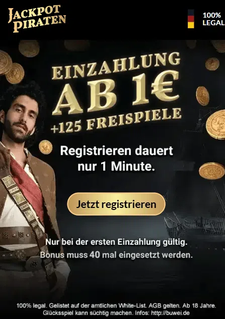 JackpotPiraten Trustly Casino