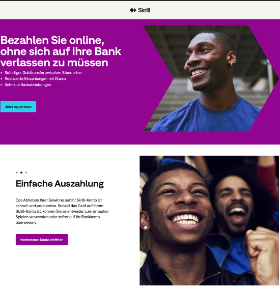 skrill online casinos