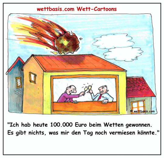 Sektfeier zum Wettgewinn, doch dann ...