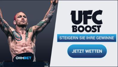 Ohmbet UFC Quotenboost