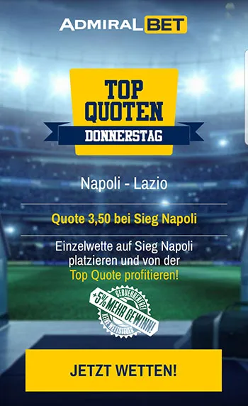 AdmiralBet Quotenboost