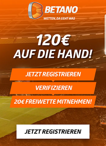 Betano Freebet ohne Einzahlung