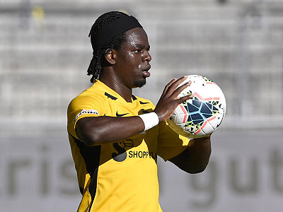 Jordan Lotomba, YB, BSC Young Boys - FC Thun, Super League, Fussball, 08.07.2020 *** Jordan Lotomba, YB, BSC Young Boys