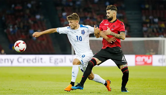 Sichert Hysaj Albanien den Auswärtssieg in Belarus?