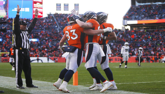 Jubeln die Denver Broncos auch gegen die Titans?