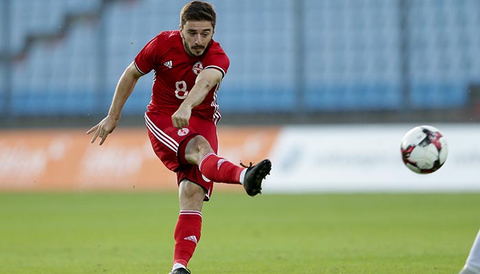 Nutzt Georgien mit Kiteishvili die Heimstärke gegen Weißrussland aus? © imago images / Majerus, 05.06.2018 Georgien Weißrussland Tipp