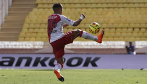 Kann sih Aguilar mit der AS Monaco in Brest behaupten? © imago images / PanoramiC, 27.09.2020 Kann sih Aguilar mit der AS Monaco in Brest behaupten?