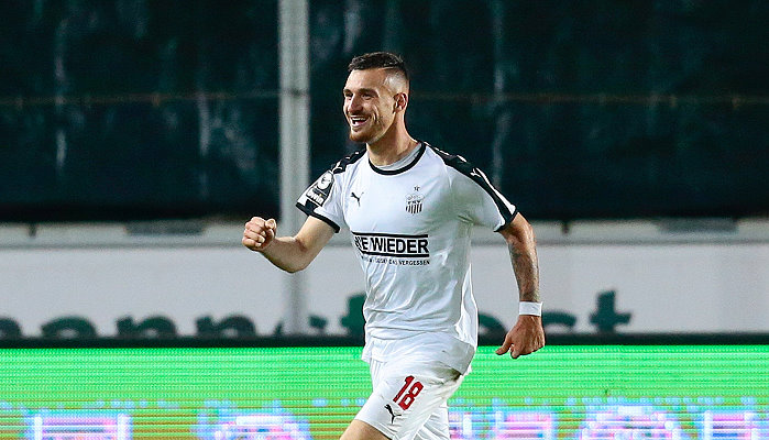 Jubelt Wolfram für Zwickau gegen Uerdingen? © imago images / Jan Huebner, 12.10.2020 Zwickau Uerdingen Tipp