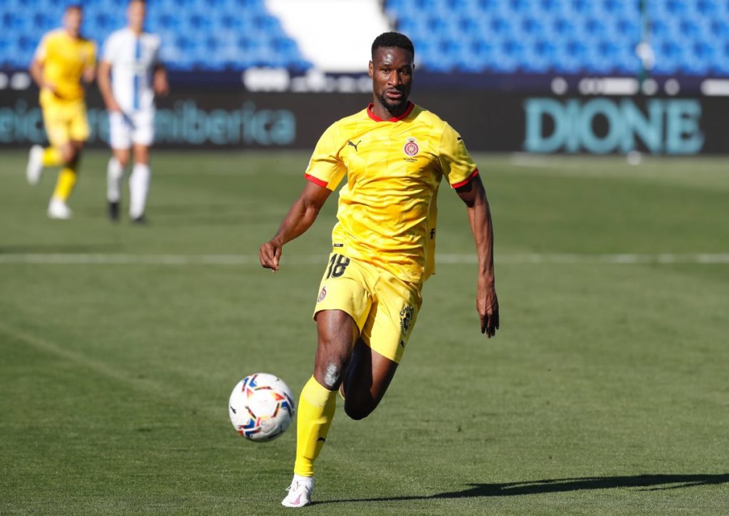 Wird Sylla für Girona gegen Las Palmas zum Matchwinner? © imago images / AFLOSPORT, 11.10.2020 Wird Sylla für Girona gegen Las Palmas zum Matchwinner?