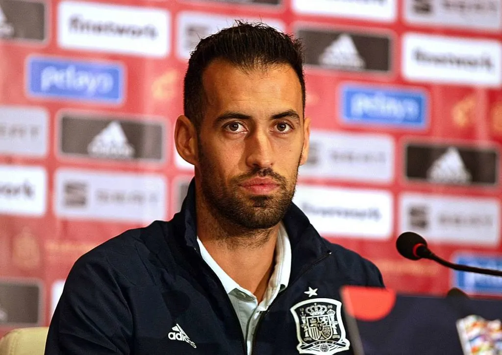 Triumphiert Busquets mit Spanien gegen die Schweiz? © imago images / Ukrinform, 12.10.2020 Schweiz Spanien Tipp