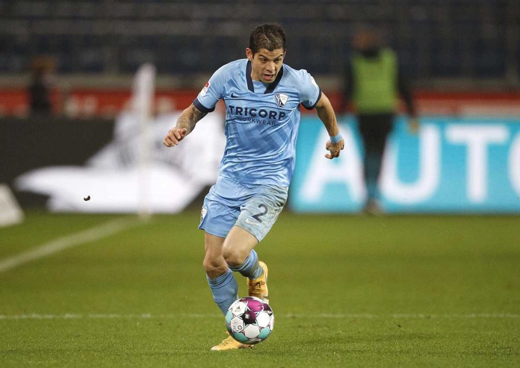 Überzeugt Gamboa für Bochum gegen Heidenheim? © imago images / Joachim Sielski, 15.12.2020 Bochum Heidenheim Tipp