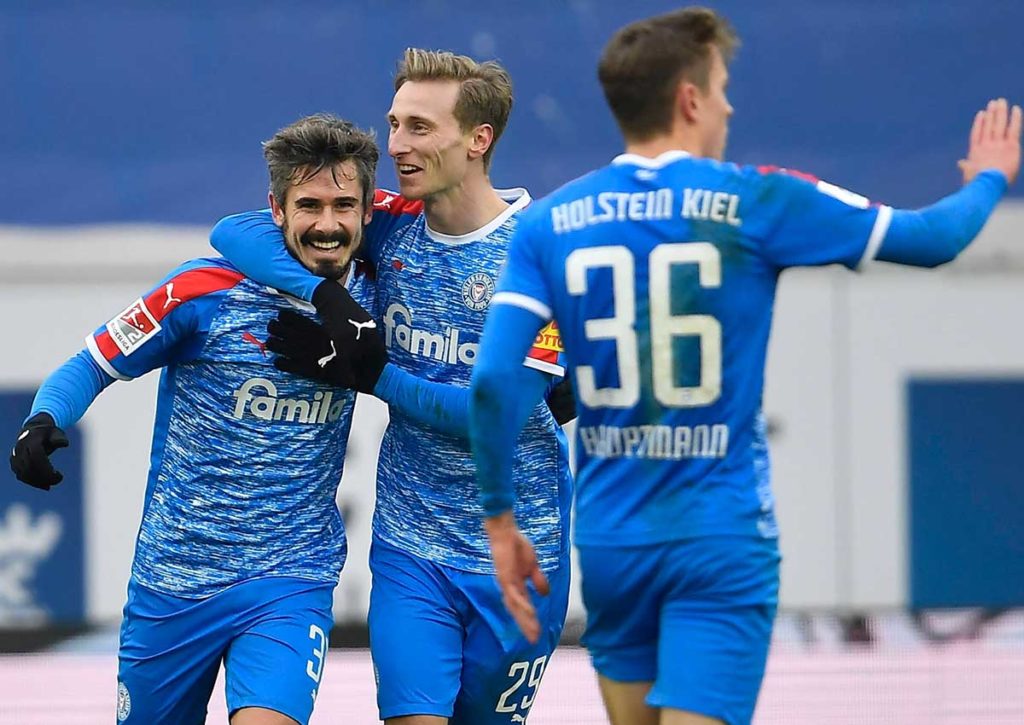 Verteidigt Kiel mit Bartels & Mees gegen Nürnberg die Tabellenführung? © imago images / Zink, 12.12.2020 Kiel Nürnberg Tipp