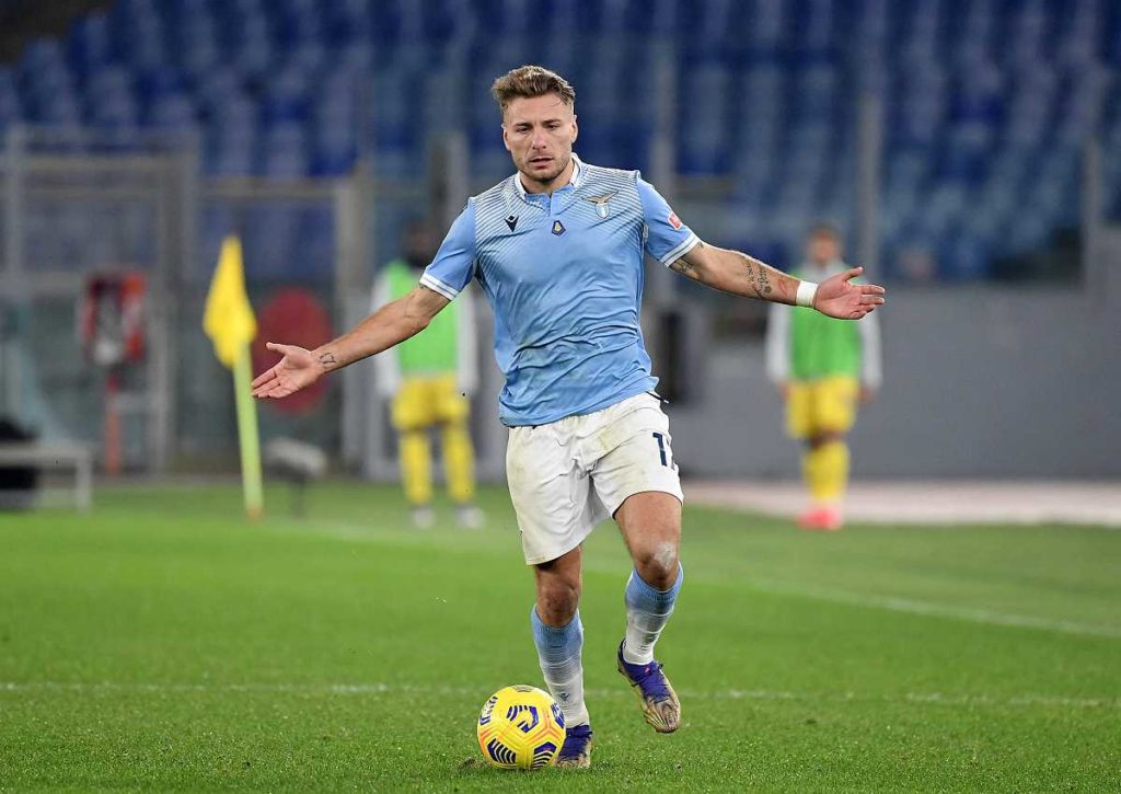 Präsentiert sich Immobile treffsicher gegen Benevento? © imago images / Insidefoto, 12.12.2020 Benevento Lazio Rom Tipp