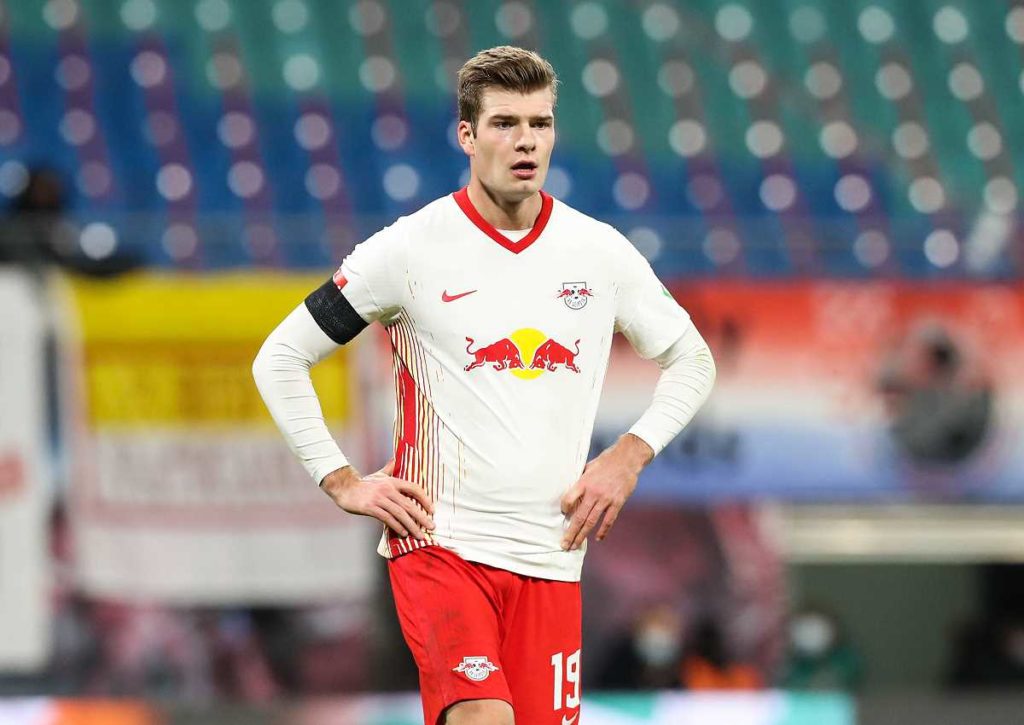 Jubelt Sörloth auswärts gegen Hoffenheim? © imago images / Christian Schroedter, 28.11.2020 Hoffenheim RB Leipzig Tipp