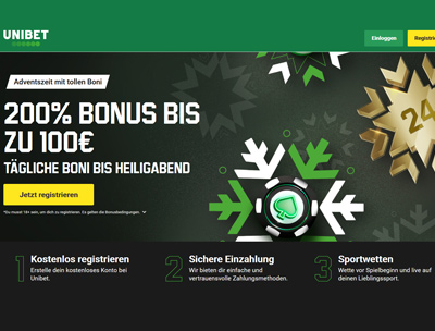 Unibet Adventskalender