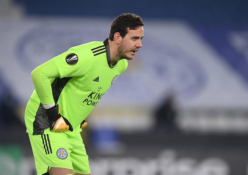 Kann Ward seinen Kasten von Leicester gegen Stoke sauber halten? © imago images / PA Images, 10.12.2020 Stoke Leicester Tipp FA Cup 2021