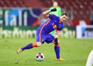 Fährt die Truppe um Sabitzer einen Heimsieg gegen Leverkusen ein? © imago images / Picture Point LE, 23.01.2021 RB Leipzig Leverkusen Tipp