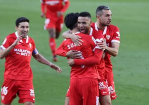 Kann Sevilla in Linares öfters jubeln? © imago images / ZUMA WIre, 02.01.2021 Linares Sevilla Tipp