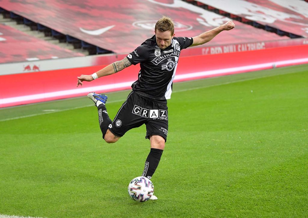 Erster Sieg in 2021 für Sturm im Derby gegen Hartberg? © imago images / Fotostand, 21.11.2020 Sturm Hartberg Tipp