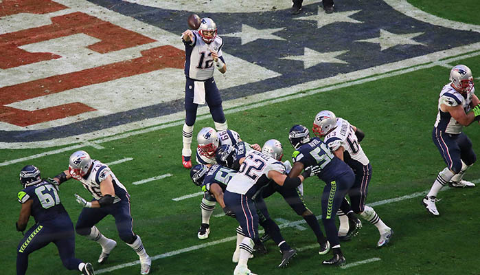 Tom Brady Super Bowl vs Seahawks