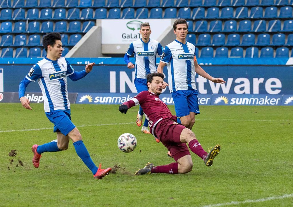 Baut Dresden gegen Wiesbaden den Vorsprung aus? © imago images / Steffen Kuttner, 06.02.2021 Dresden Wiesbaden Tipp