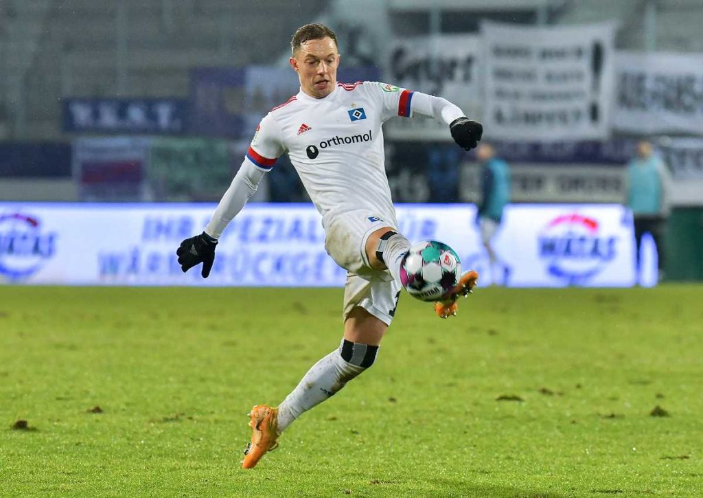 Jubelt Kittel für den HSV im Spitzenspiel gegen Fürth? © imago images / Jan Huebner, 05.02.2021 HSV Fürth Tipp