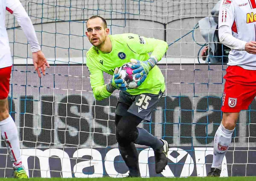 Hält Gersbeck in Sandhausen den Kasten von Karlsruhe sauber? © imago images / Carmele/tmc-fotografie.de, 07.02.2021 Sandhausen Karlsruhe Tipp