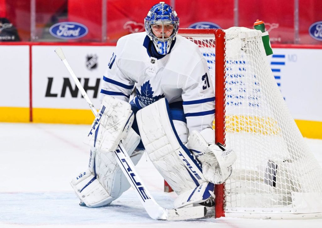 Feiern Goalie Andersen und die Maple Leafs gegen die Flames einen souveränen Sieg?