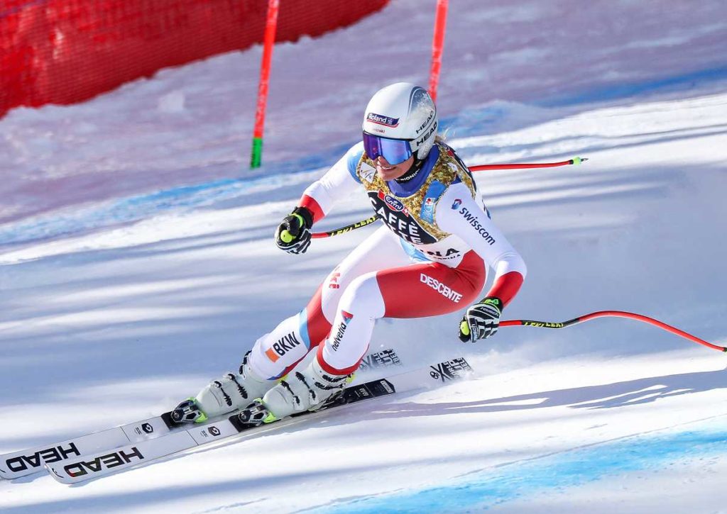 Setzt sich Suter gegen die Favoritin in Val di Fassa durch? © IMAGO / ZUMA Press, 13.02.2021 Val di Fassa Abfahrt Damen Tipp