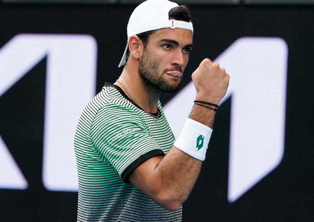 Siegt Berrettini auch gegen Khachanov? © imago images / AAP, 11.02.2021 Khachanov Berrettini Tipp