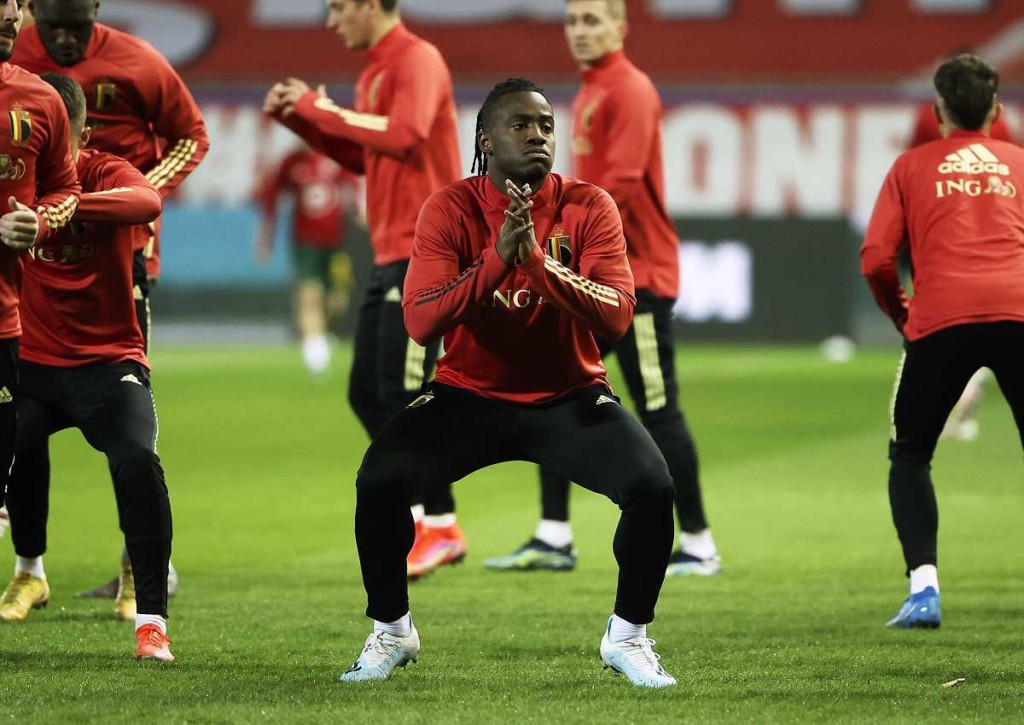 Jubelt Batshuayi für Belgien gegen Weißrussland? © IMAGO / Panoramic International, 24.03.2021 Belgien Weißrussland Tipp