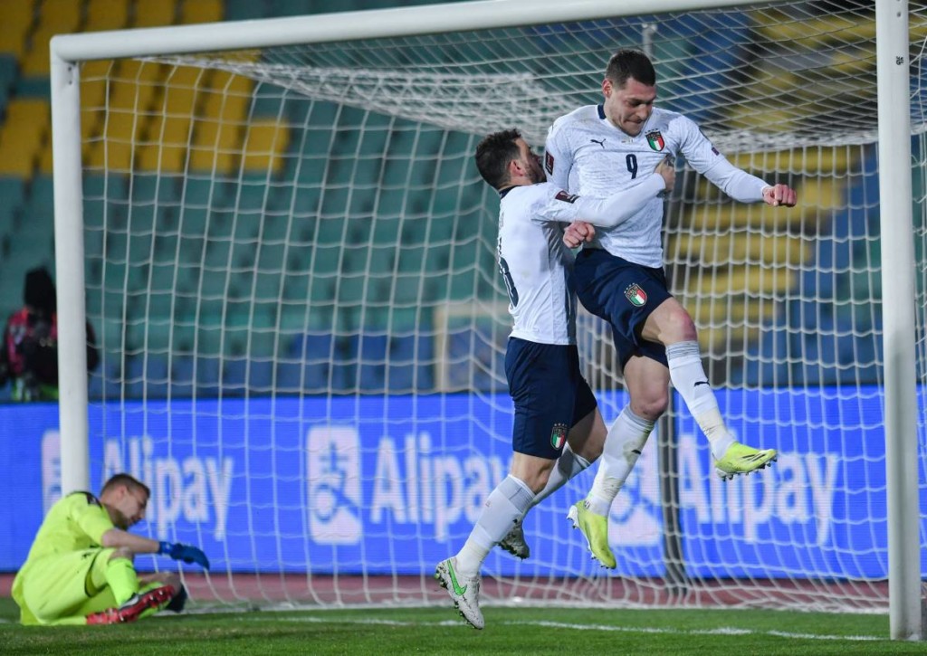 Wie oft jubeln Insigne, Belotti und Co. für Italien gegen Litauen? © IMAGO / LAPbg, 28.03.2021 Wie oft jubeln Insigne, Belotti und Co. für Italien gegen Litauen?