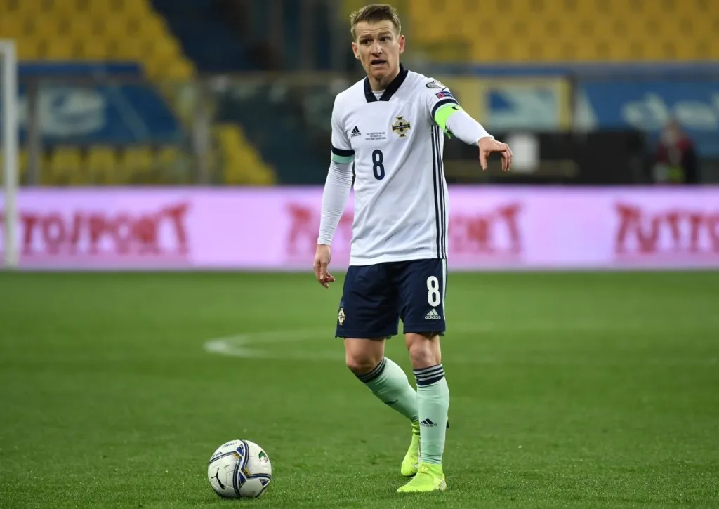 Führt Kapitän Davis Nordirland zum ersten Quali-Sieg gegen Bulgarien? © IMAGO / Insidefoto, 25.03.2021 Führt Kapitän Davis Nordirland zum ersten Quali-Sieg gegen Bulgarien?