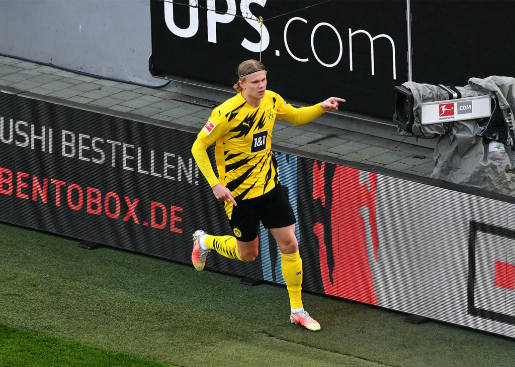 Erling Haaland Borussia Dortmund Jubel