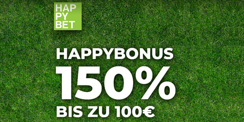 Happybet DFB-Pokal Angebot bis 100 €