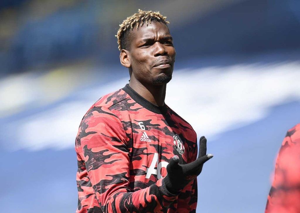 Brilliert Pogba bei Manchster United gegen AS Rom? © IMAGO / PA Images, 25.04.2021 Manchester United AS Rom Tipp