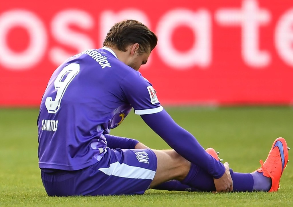 Zwölfte Heimniederlage in Serie für Santos und Osnabrück gegen Düsseldorf? © IMAGO / Zink, 14.04.2021 Zwölfte Heimniederlage in Serie für Santos und Osnabrück gegen Düsseldorf?