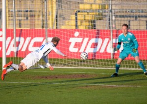 Omladic und Hansa Rostock gehen als Favorit ins Duell mit Meppen © IMAGO / Jan Huebner, 16.04.2021 Meppen Rostock Tipp 04 2021