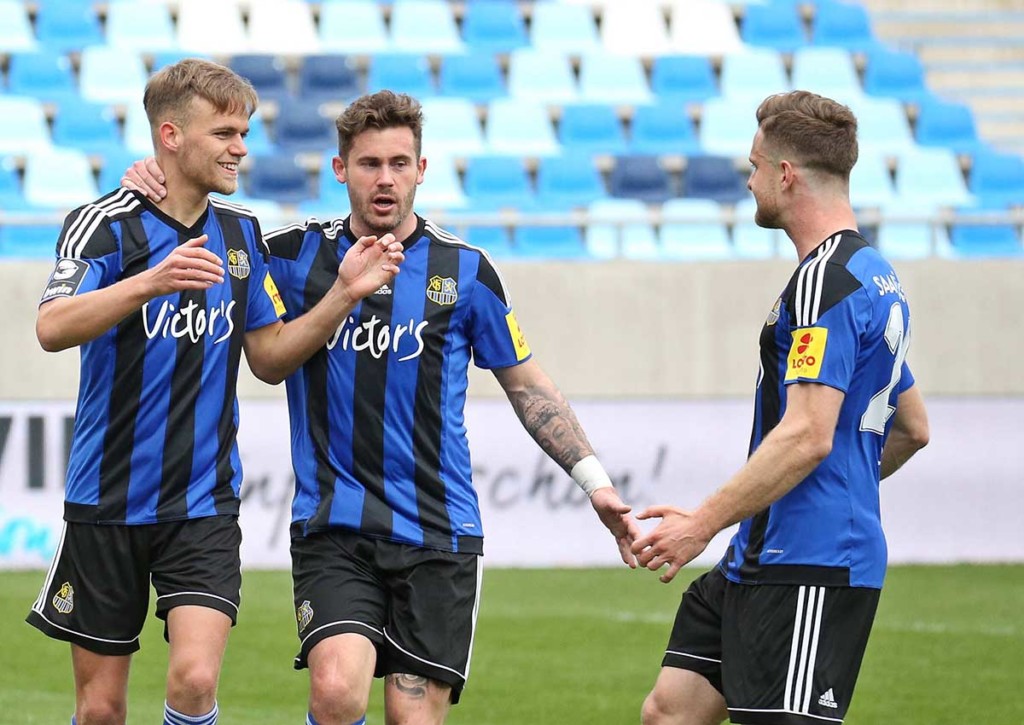 Saarbrücken's Supersturm will den FCK noch tiefer in die Krise schiessen! © IMAGO / Jan Huebner, 10.04.2021 Kaiserslautern Saarbrücken Tipp 2021