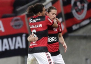 Bejubelt Flamengo einen Sieg gegen Palmeiras? © IMAGO / Agencia EFE, 23.05.2021 Flamengo Palmeiras Tipp