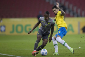 Setzt sich Ecuador (im Bild: Pervis Estupi) gegen formschwache Peruaner durch? © IMAGO / Action Plus, 05.06.2021 Ecuador Peru Tipp