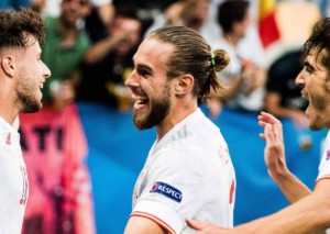Liefern sich Mingueza und die U21 von Spanien ein torreches Match mit Portugal? © IMAGO / MB Media Solutions, 31.05.2021 Spanien Portugal Tipp
