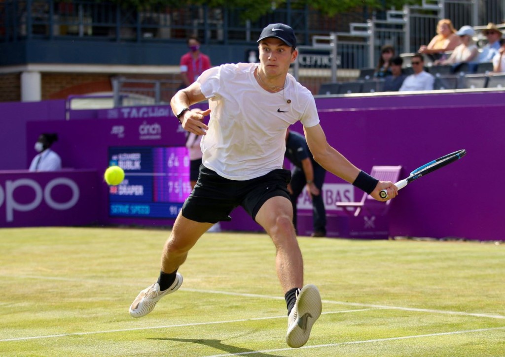 Kann Lokalmatador Draper gegen Djokovic mithalten?
